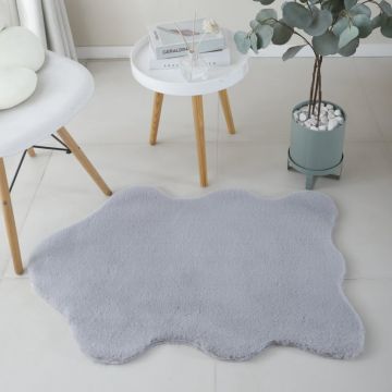 Covor Caty V8 Argintiu 60 x 90cm ieftin