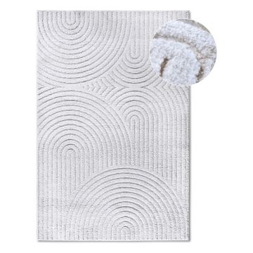 Covor alb 80x120 cm Panglao New York White – Elle Decoration