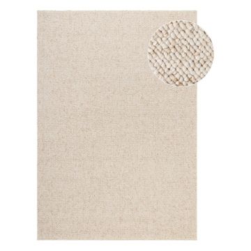 Covor crem lavabil 160x230 cm Rocco Cream – Elle Decoration