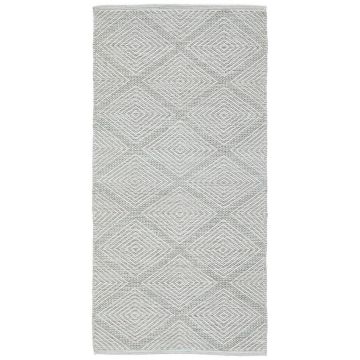 Covor Țesut Din Cârpe Diamant LT.Green