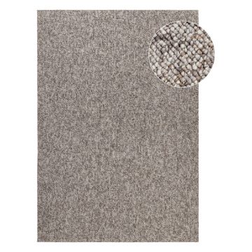 Covor gri lavabil 200x290 cm Rocco Taupe – Elle Decoration