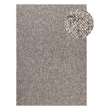 Covor gri lavabil 240x340 cm Rocco Taupe – Elle Decoration