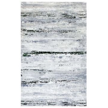 Covor Modern Premium 200x300cm, 70% Polyester și 30% Polipropilenă , Design Modern, Verde Smarald, Densitate 2500 gr/m2