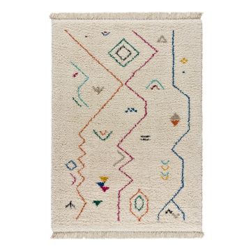 Covor Universal Yveline, 200 x 290 cm, alb - crem