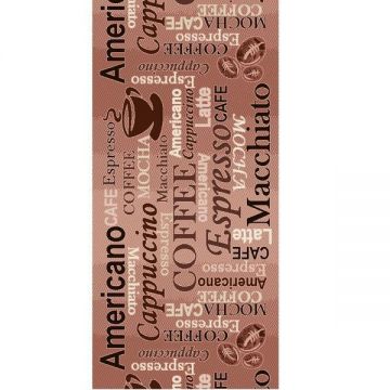 Covor Dinarsu, pentru bucatarie Jel hali 1/10 154 70-Beige, 80 x 250 cm, densitate covor 3 KG/m², grosime covor 13 mm, numar noduri pe m² 200001