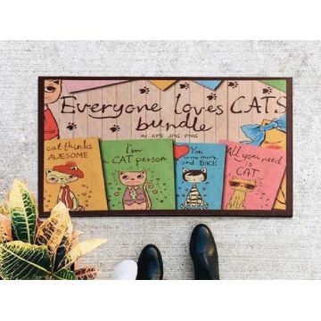 Covoras Intrare Bundle, 40x60 cm, Cauciucat