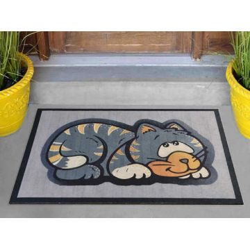 Covoras Intrare Gatto, 40x60 cm, Cauciucat