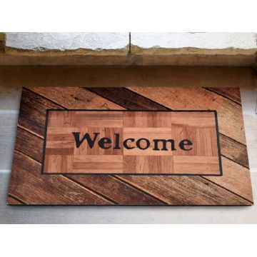 Covoras Intrare Legno, 40x60 cm, Cauciucat