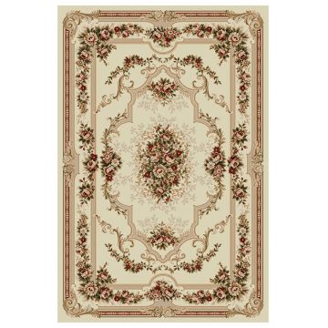 Covor Clasic Lotos Crem, 60x110 cm
