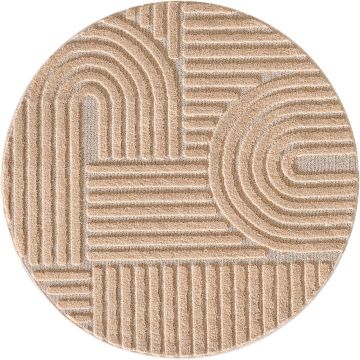 Covor Art V1 Rose, Rotund, D 160 cm