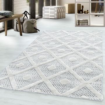 Covor Pisa Gri V6 60x110 cm