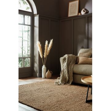 Covor Sol Jute Natural 60X150 cm, Flair Rugs Covor Sol Jute Natural 60X150 cm, Flair Rugs