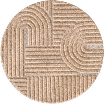Covor Art V1 Rose, Rotund, D 160 cm