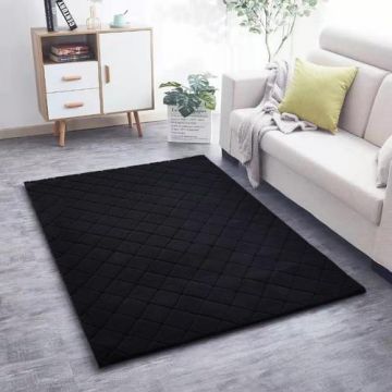 Covor Blanita Heinner Lavi, 80X150 cm (Negru)