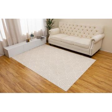 Covor tip casmir Heinner HR-RUG200CSH-YEN, 200 x 300 cm, poliester 100%, spate antiderapant