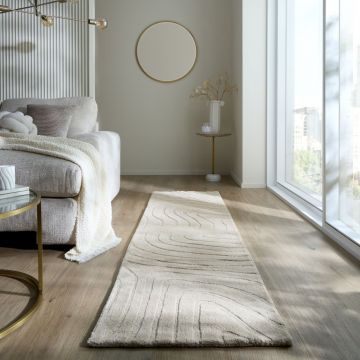 Covor traversa Mesmerise Bej 60x230 cm, Flair Rugs