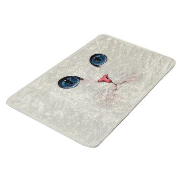 Covoraș de baie crem 40x60 cm Blue Eyes – Foutastic