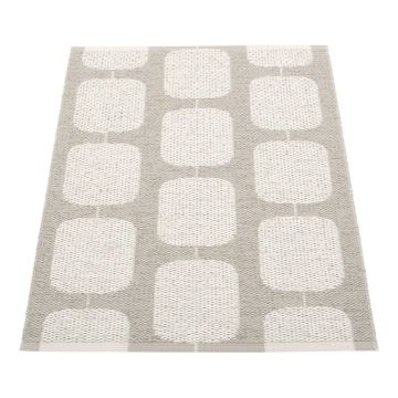 Covor pentru exterior și interior bej 70x100 cm Sten Warm Grey – Pappelina