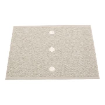 Covor pentru exterior și interior bej/crem 70x60 cm Peg Linen Vanilla – Pappelina