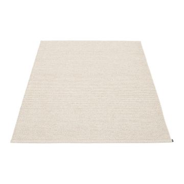 Covor pentru exterior și interior crem 140x200 cm Mono Linen Vanilla – Pappelina