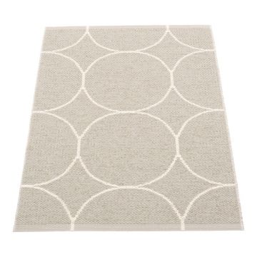 Covor pentru exterior și interior crem 70x100 cm Boo Linen – Pappelina