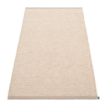 Covor pentru exterior și interior crem 85x160 cm Effi Mud – Pappelina