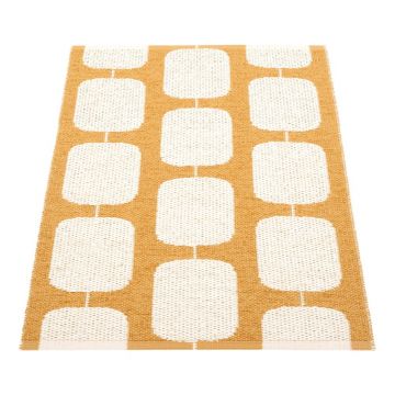 Covor pentru exterior și interior galben ocru/crem 70x100 cm Sten Ochre – Pappelina
