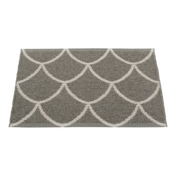 Covor pentru exterior și interior gri 70x50 cm Kotte Charcoal – Pappelina