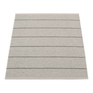 Covor pentru exterior și interior gri 70x90 cm Carl Warm Grey – Pappelina