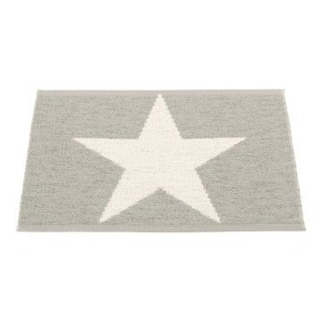 Covor pentru exterior și interior gri deschis 70x50 cm Viggo Warm Grey – Pappelina