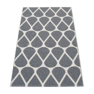 Covor pentru exterior și interior gri închis 70x140 cm Otis Granit – Pappelina