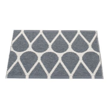 Covor pentru exterior și interior gri închis 70x50 cm Otis Granit – Pappelina
