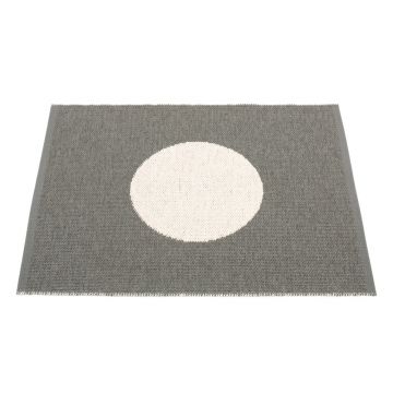Covor pentru exterior și interior gri închis 70x90 cm Vera Charcoal – Pappelina