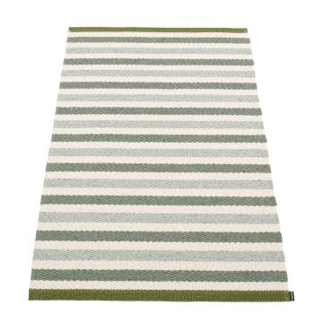 Covor pentru exterior și interior verde/crem 70x120 cm Teo Sage – Pappelina