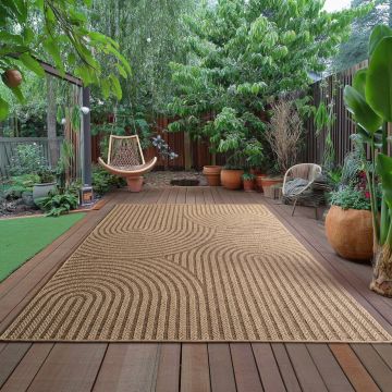 Covor Timber V1 Bej, 120 x 170cm