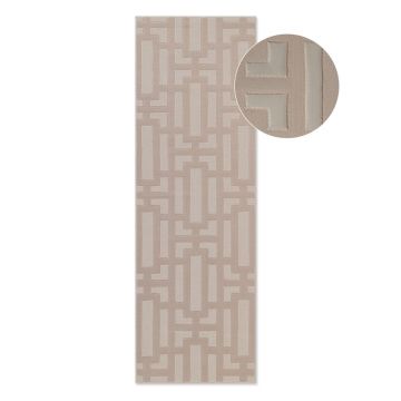 Covor tip traversă bej 80x240 cm Perles Onyx – Elle Decoration