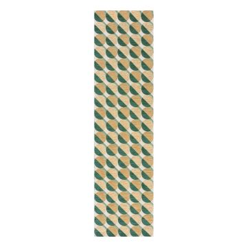 Covor tip traversă galben/verde 60x230 cm Carlos Circle Geo – Flair Rugs