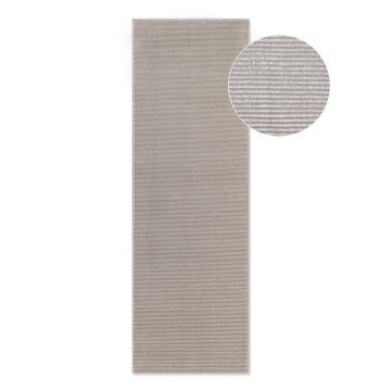 Covor tip traversă gri/crem 80x240 cm Perles Dolomite – Elle Decoration