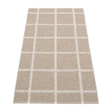 Covor tip traversă pentru interior și exterior bej 70x150 cm Ada Dark Linen – Pappelina