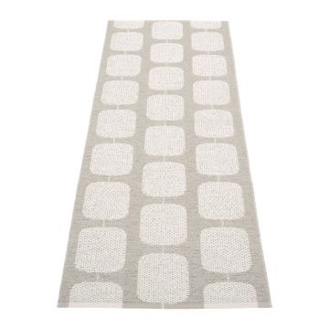 Covor tip traversă pentru interior și exterior bej 70x200 cm Sten Warm Grey – Pappelina