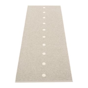 Covor tip traversă pentru interior și exterior bej/crem 70x200 cm Peg Linen Vanilla – Pappelina