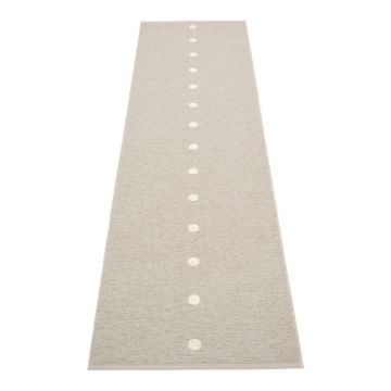 Covor tip traversă pentru interior și exterior bej/crem 70x280 cm Peg Linen Vanilla – Pappelina