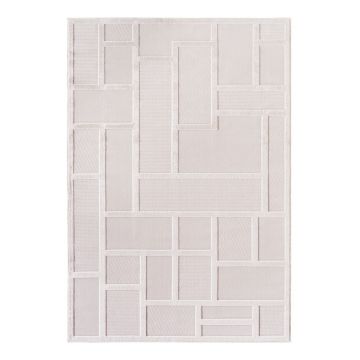 Covor tip traversă pentru interior și exterior crem 80x150 cm Doha 1657 Cream – Ayyildiz Carpets