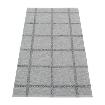 Covor tip traversă pentru interior și exterior gri 70x150 cm Ada Grey – Pappelina