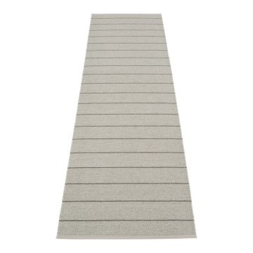 Covor tip traversă pentru interior și exterior gri 70x270 cm Carl Warm Grey – Pappelina