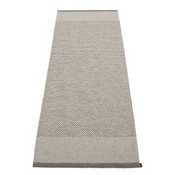 Covor tip traversă pentru interior și exterior gri 85x260 cm Edit Warm Grey – Pappelina
