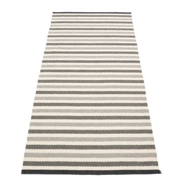 Covor tip traversă pentru interior și exterior gri/bej 85x200 cm Teo Warm Grey – Pappelina