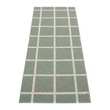 Covor tip traversă pentru interior și exterior kaki 70x225 cm Ada Army – Pappelina
