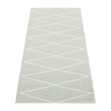 Covor tip traversă pentru interior și exterior verde deschis 70x160 cm Max Sage – Pappelina