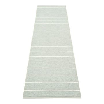 Covor tip traversă pentru interior și exterior verde deschis 70x270 cm Carl Sage – Pappelina
